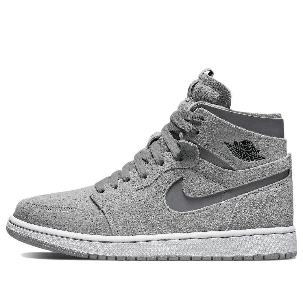 (WMNS) Air Jordan 1 High Zoom Comfort 'Medium Grey'  CT0979-003 Epoch-Defining Shoes
